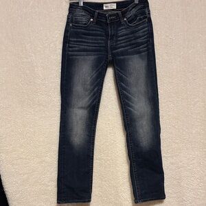 BKE Stella Slim Fit Jeans - Deep Indigo